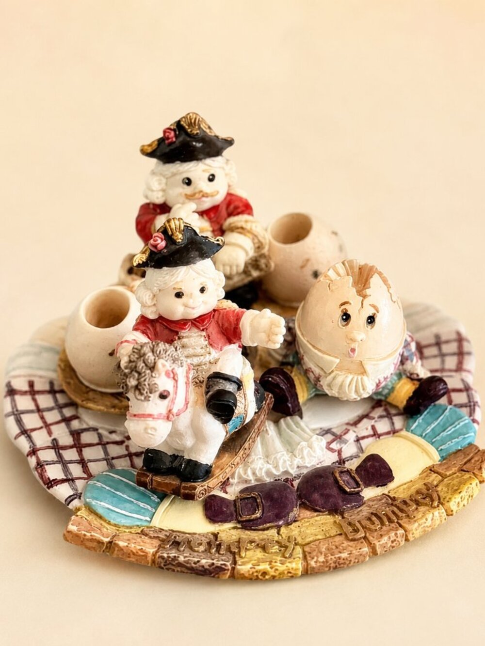 Humpty Dumpty Miniature Tea Set Vintage 1990s Popular Imports
